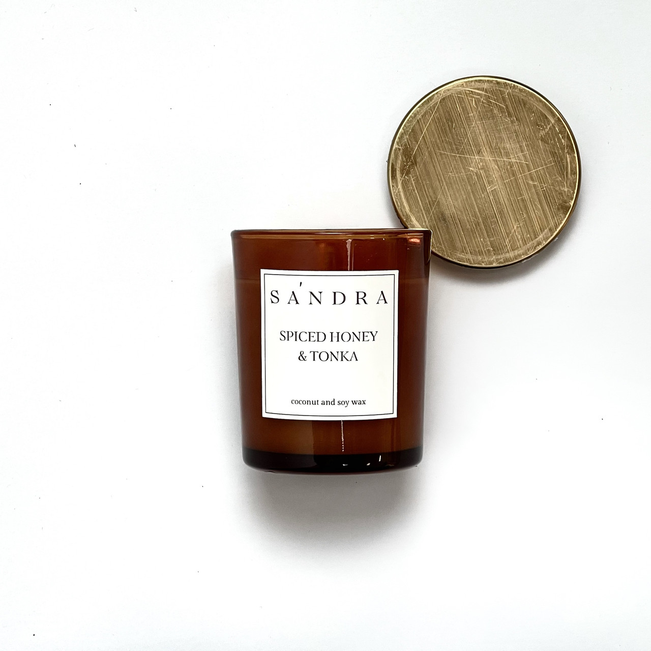 Свечи: SANDRA Свеча Spiced honey&Tonka 190 мл - фото 1 - id-p113819185