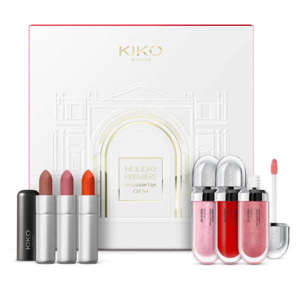 Помады для губ: Kiko Holiday Premiere Lips Gift Set - фото 1 - id-p113819238