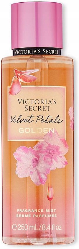Мист для тела: Victoria`s Secret Fragrance Mist Velvet Petals Golden 250 ml - фото 1 - id-p113819299
