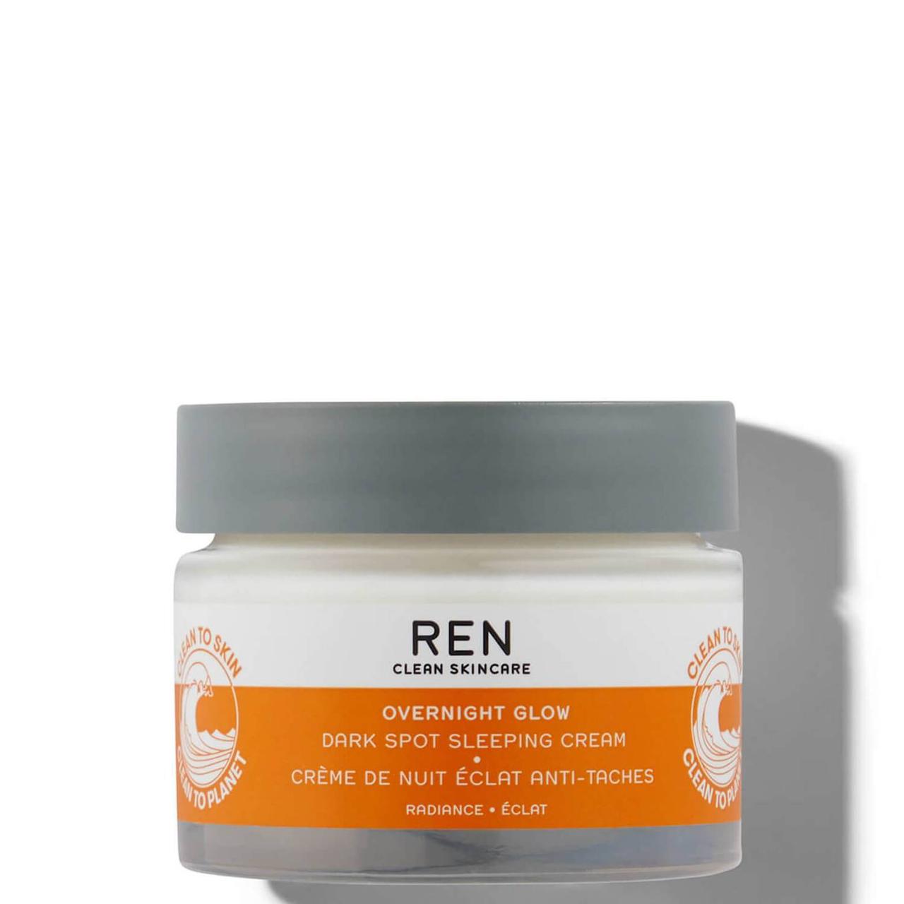 Крем для лица: Ren Clean Skincare Overnight Glow Dark Spot Sleeping Cream 50 ml. - фото 1 - id-p113818519