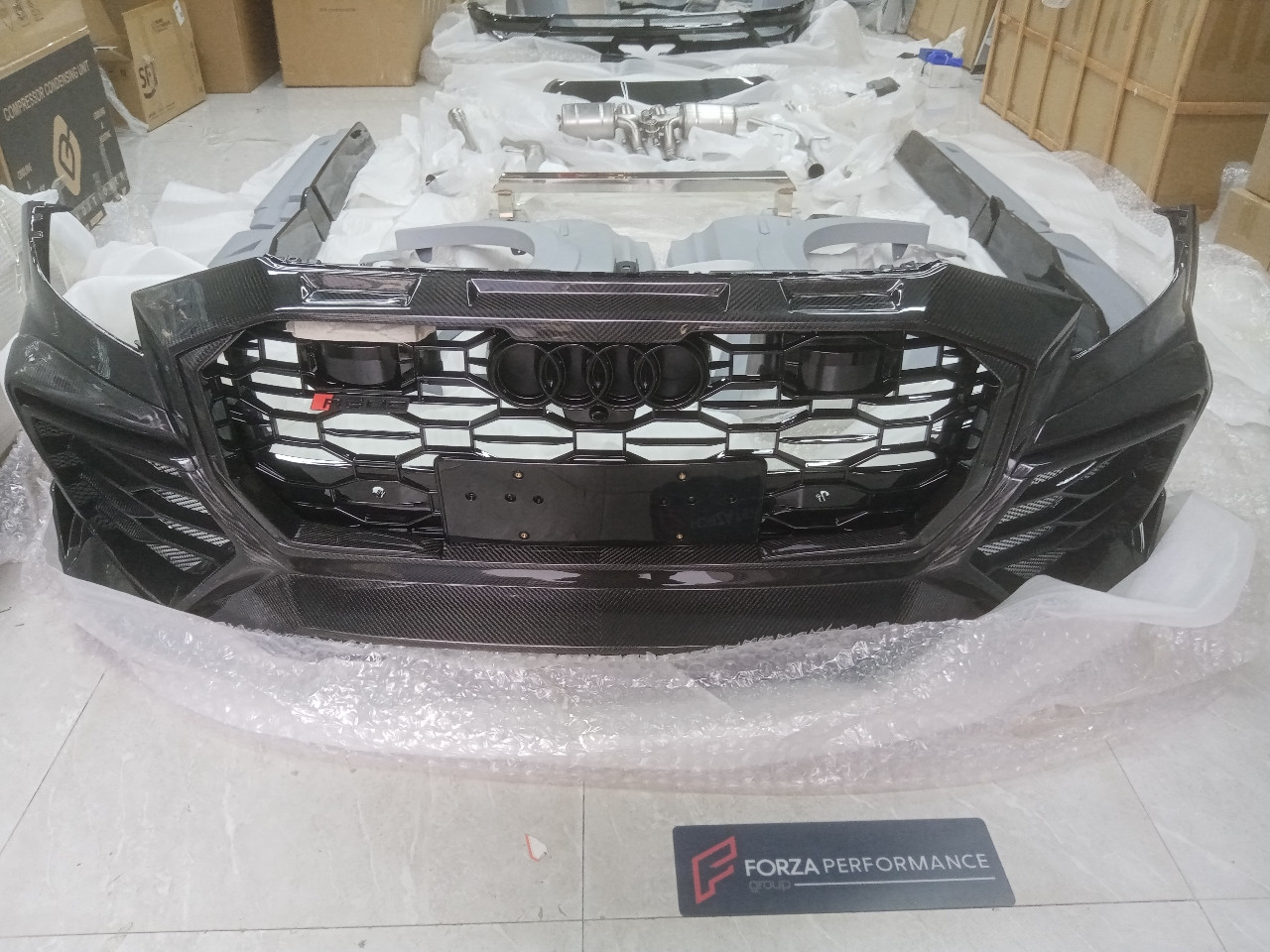 Карбоновый обвес для Audi Q8 2019+