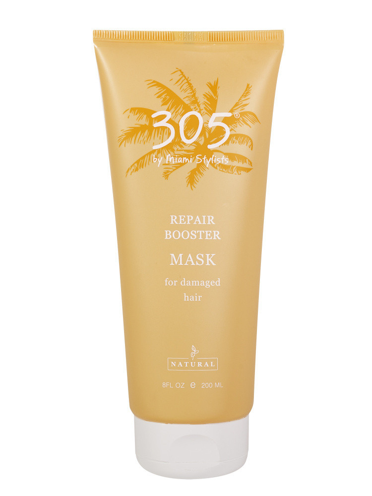 Маски для волос: 305 by Miami Stylist Repair Booster Mask For Damaged Hair 200 ml. - фото 1 - id-p113818590