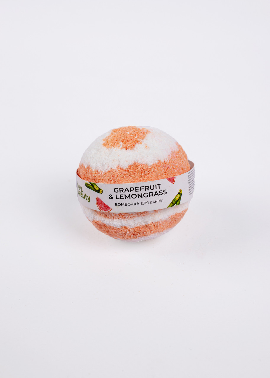 Бомбочки для ванны: Hey, Beauty Grapefruit & Lemongrass Бомбочка Для Ванны - фото 1 - id-p113818803