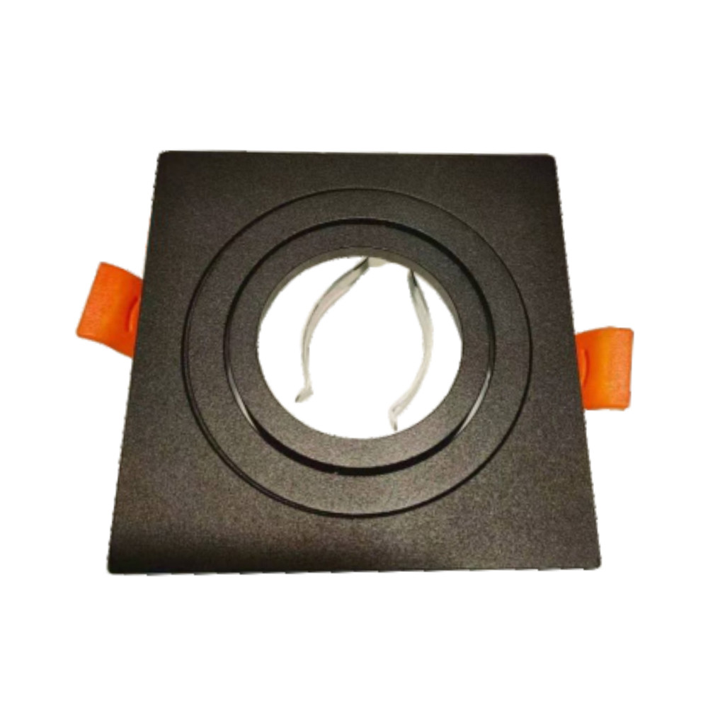 Св-к GRILLE GU10x1 BLACK W92xL92xH25мм, фото 1