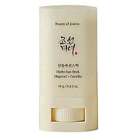 Солнцезащитный крем: Beauty Of Joseon Matte Sun Stick Mugwort + Camelia SPF50+ PA++++ 18 g.