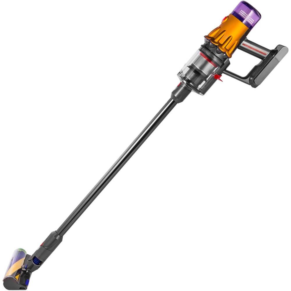 Dyson V12 slim absolute SV46 gray yellow (без узкой насадки) - фото 1 - id-p113875636