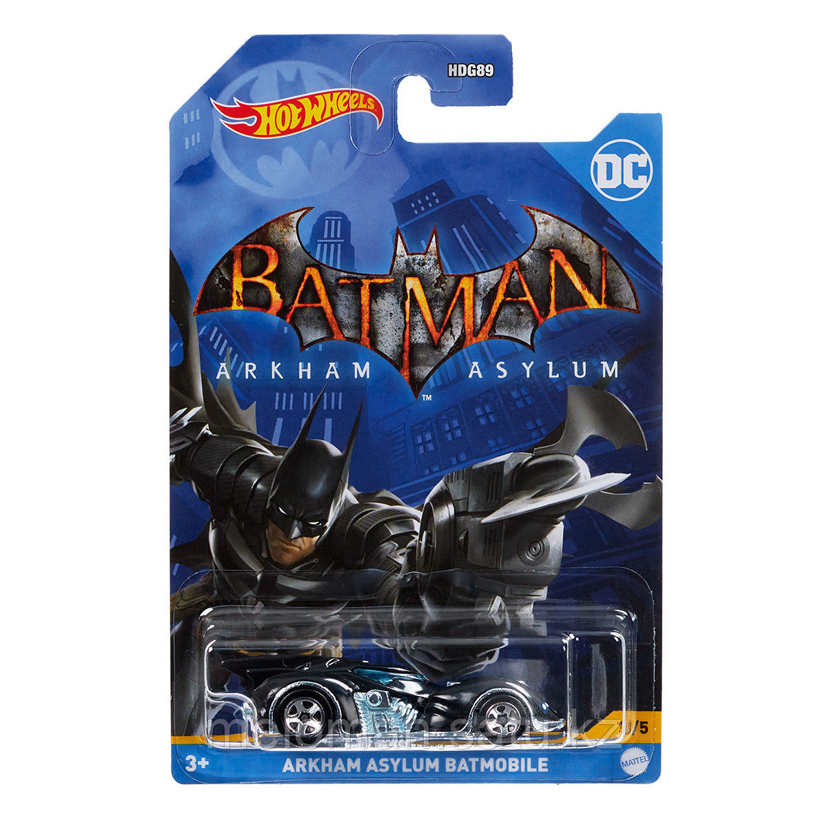 Hot Wheels: Basic. Коллекционная машинка Batman Themed - Arkham Asylum Batmobile - фото 5 - id-p113869025