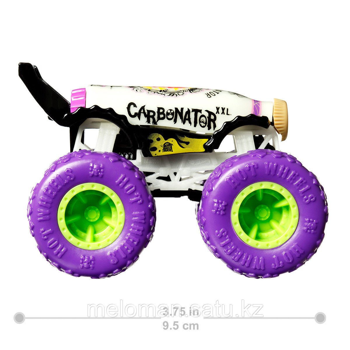Hot Wheels: Monster Trucks. Монстр-трак светящийся Carbonator XXL - фото 4 - id-p113870900