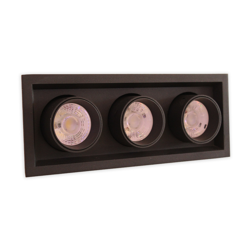 Свет-к DOWNLIGHT LED DURBUN 3*10W 4000K WHITE )