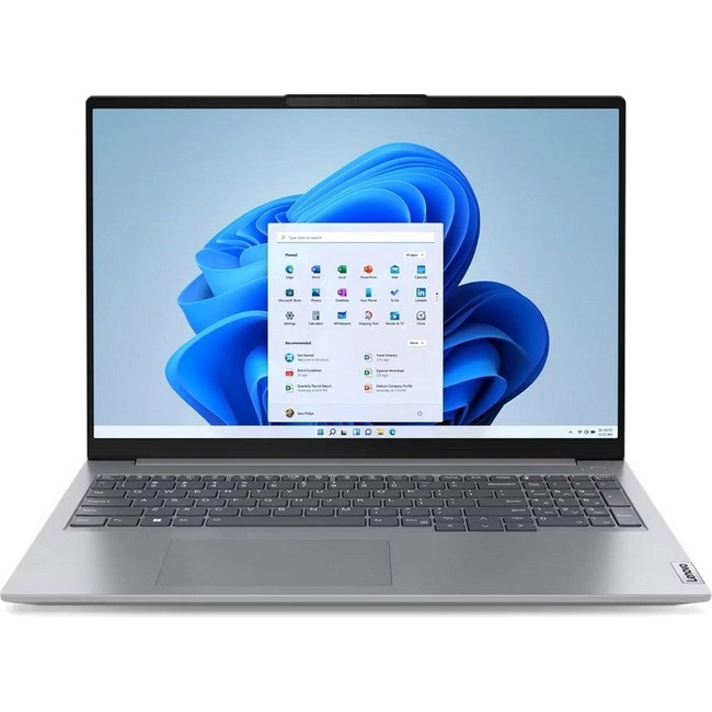 Ноутбук Lenovo ThinkBook 16 G6 IRL (21KH0020RU) серый - фото 1 - id-p113851633