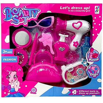 2805 Beauty Set фен набор (очки,сумочка и аксесс.)34*31