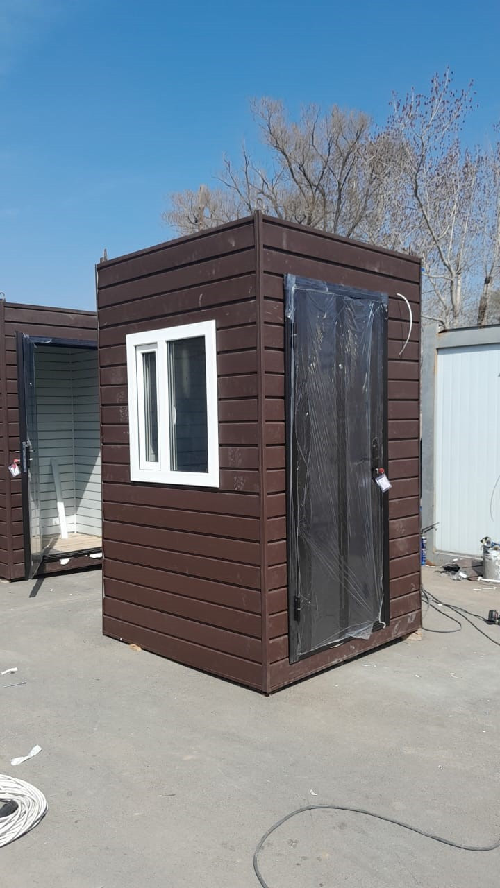 Пост охраны из сэндвич-панелей 1500х1500х2200 мм, фото 1