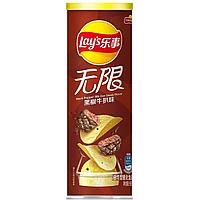 Чипсы LAY'S со вкусом СТЕЙКА и ЧЕРНОГО ПЕРЦА 90гр (24шт в упак) КИТАЙ