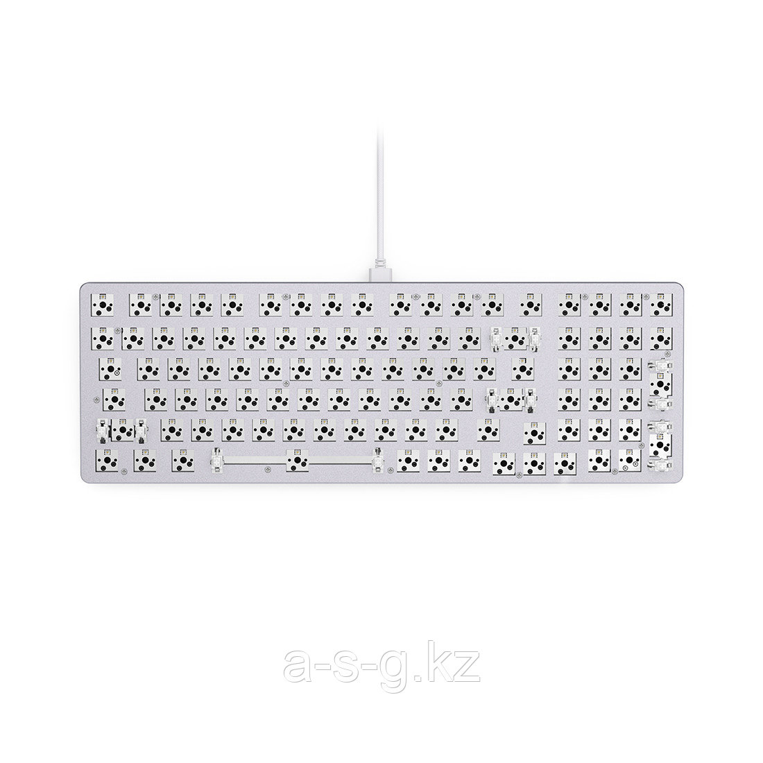 Основа клавиатуры Glorious GMMK2 Full Size White (GLO-GMMK2-96-RGB-W)