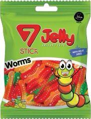 Мармелад 7JELLY Worms-червь, 35 гр