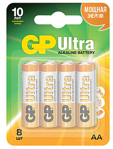 Батарейки GP ULTRA  Alkaline (AA), 8 шт.