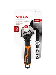 Разводной ключ Vira Rage усиленный 150 мм