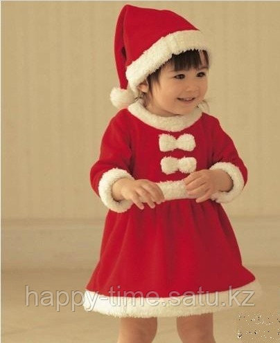 Костюм для девочки "Маленькая мисс Санта" - фото 1 - id-p113881249