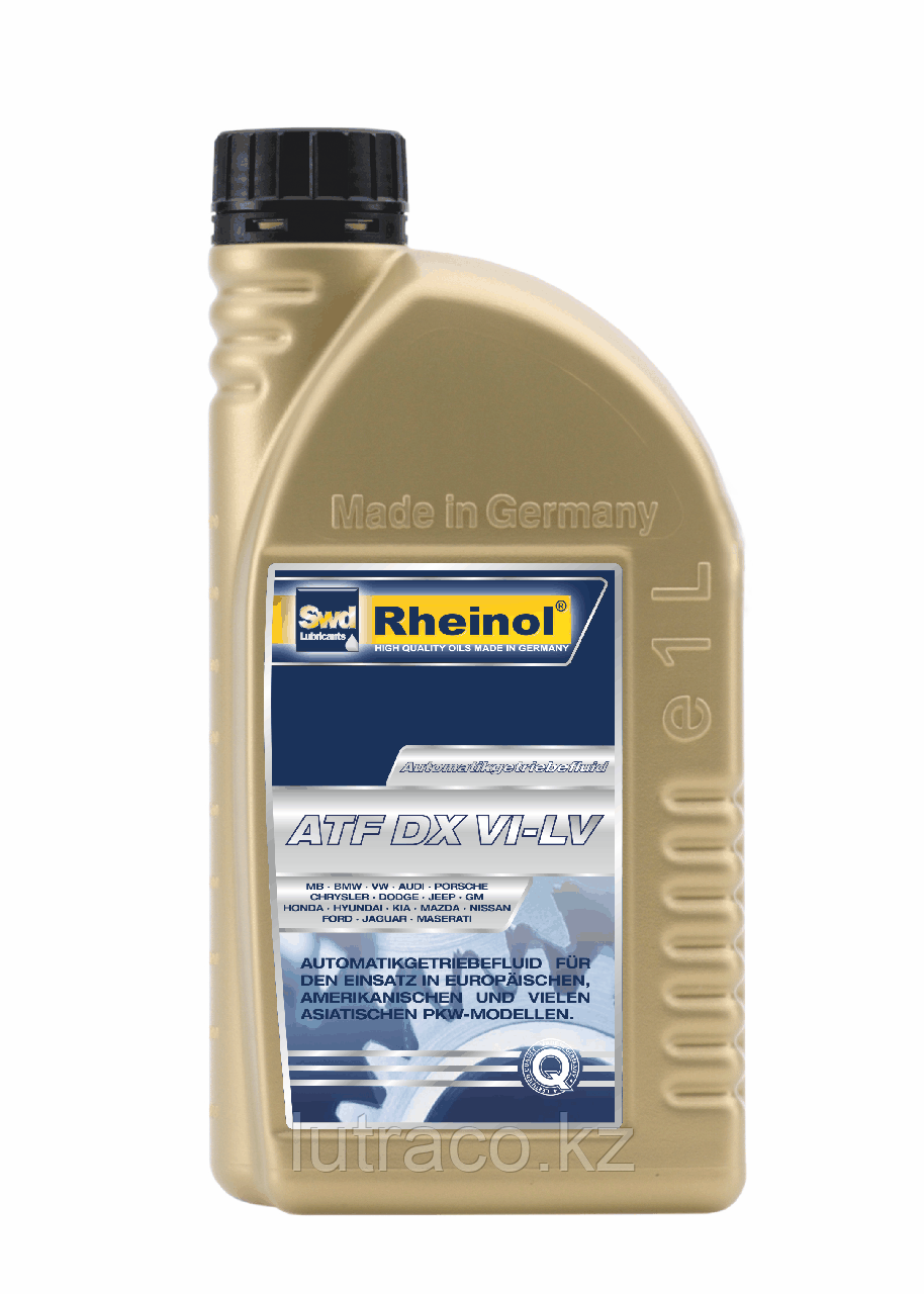 SwdRheinol ATF DX VI-LV - Синтетическая  универсальная жидкость (DexronVI) 1 литр