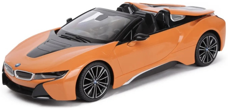 Машина Rastar РУ 1:12 BMW i8 Roadster Оранжевая