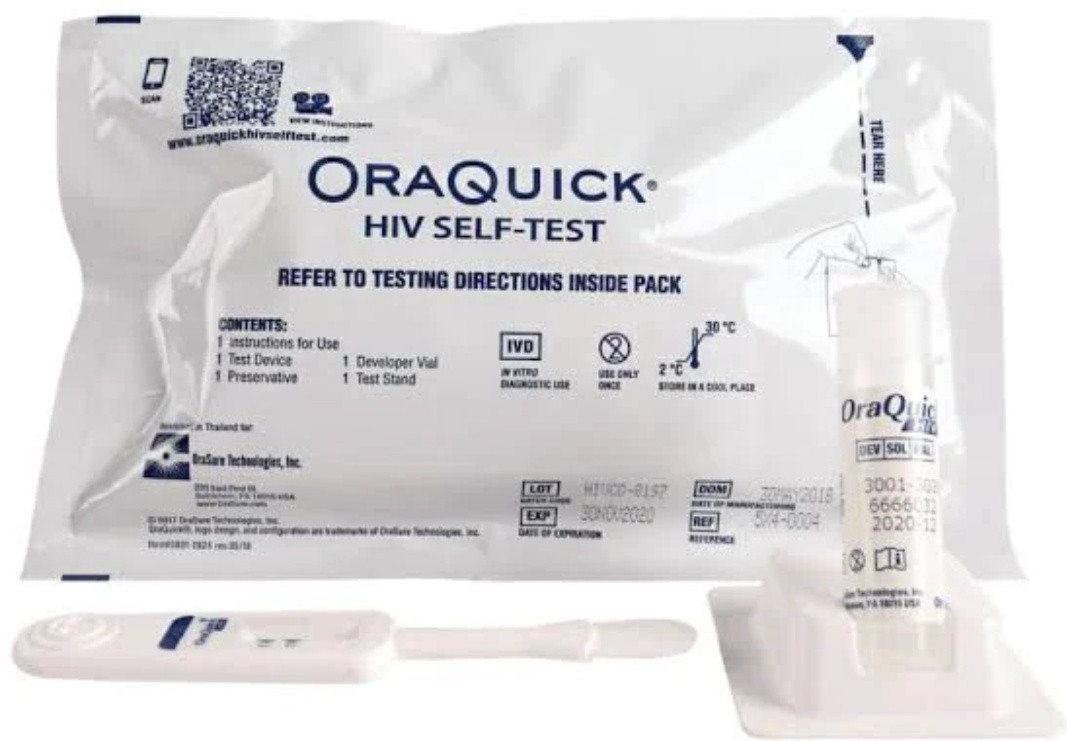 Экспресс-тест OraQuick тест на ВИЧ - фото 1 - id-p113881474