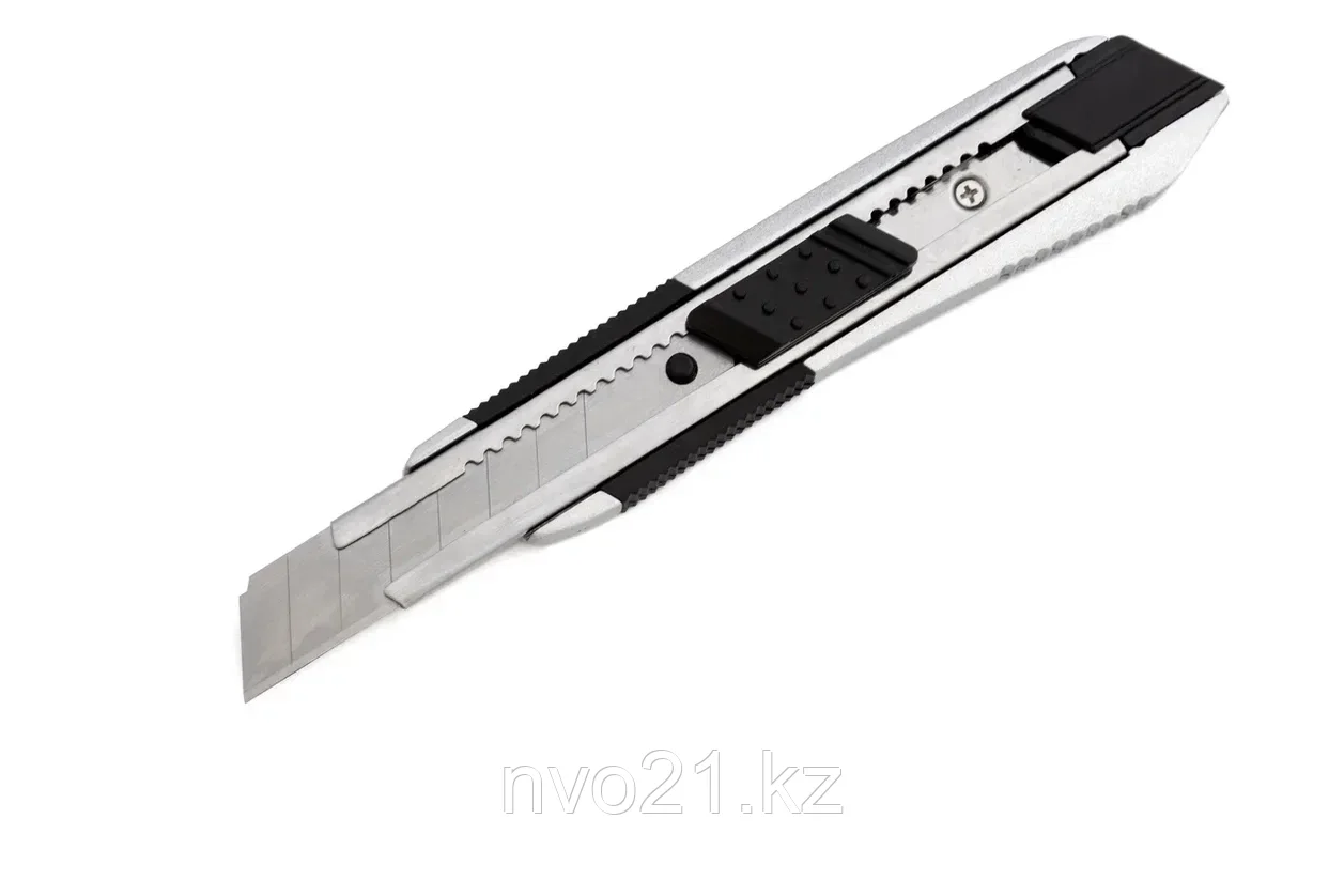 Нож Vira Rage сегментированный металлический Auto Lock 18 мм - фото 4 - id-p113881501