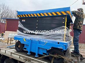 Қайшы көтергіш. Көтеру биіктігі 11 м., жұмыс 13 метр