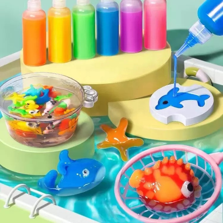Кухонный набор Magic Water Hot Pot Machine 3D Кухонная игрушка для приготовления пищи