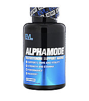EVLution nutrition alphamode поддержка уровня тестостерона, 60 таблеток