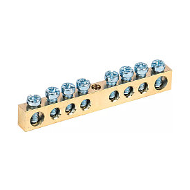 Нөлдік шина Deluxe 6х9мм 8/1 орталықтағы бекіткіштер