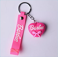 Брелок силиконовый "Барби - Сердечко" (Barbie)