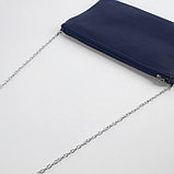 Цепочка для сумки, с карабинами, железная, 5 × 7 мм, 120 см, цвет серебряный, фото 3