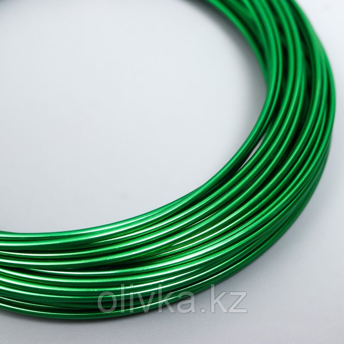 Проволока для творчества d 1,5 мм, зеленый рул.10 м - фото 2 - id-p113952200