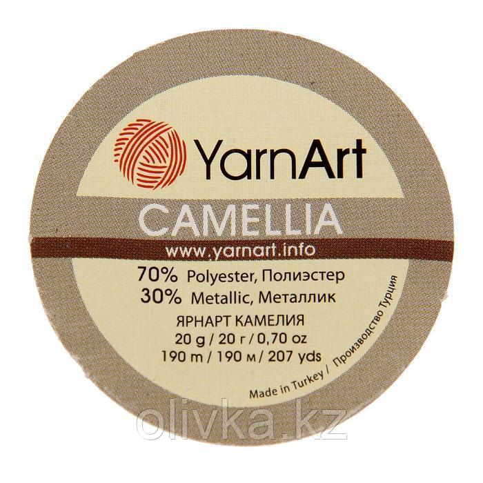 Пряжа "Camelia" 70% полиэстер, 30% люрекс 190м/20гр (414 сирень) - фото 4 - id-p113946572