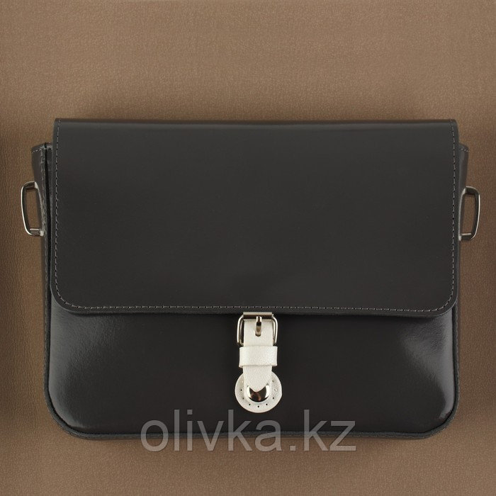 Застёжка для сумки на кнопке, 8 × 3 см, цвет белый - фото 6 - id-p113957540