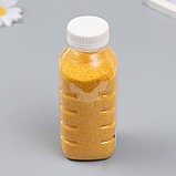 Песок цветной в бутылках "Желтый" 500 гр, фото 2