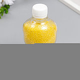 Песок цветной в бутылках "Желтый" 500 гр, фото 4