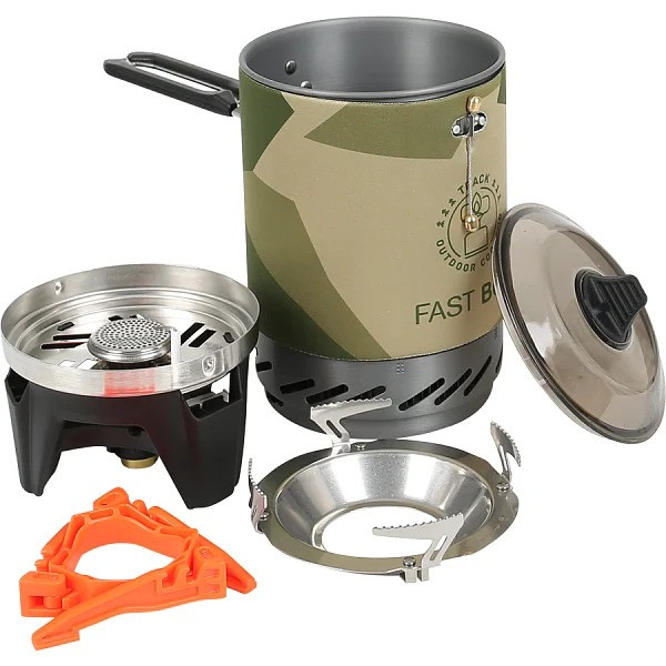Горелка с кастрюлей FastBoil Track (Tactical) (OneSize), фото 1