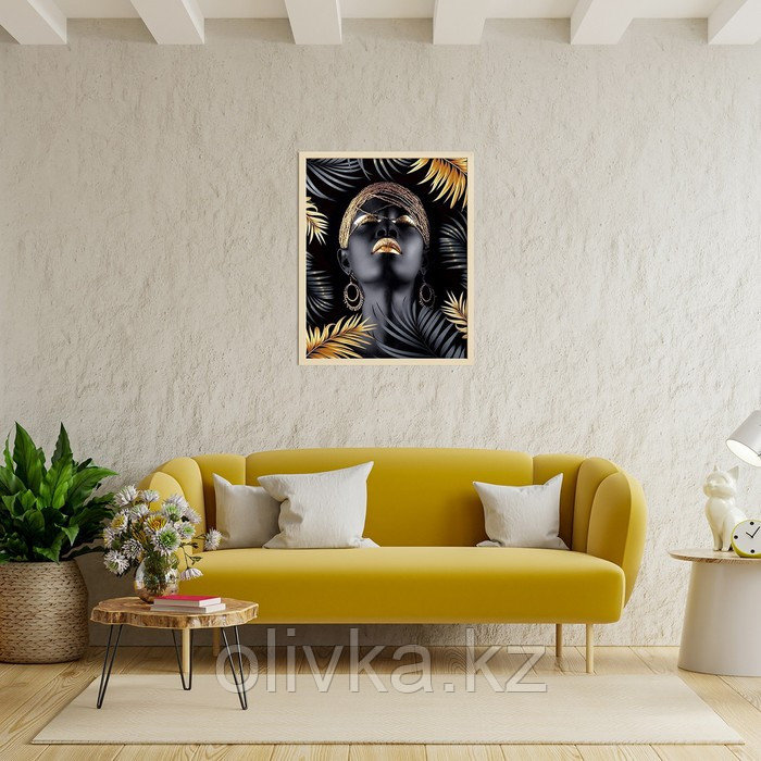 Картина по номерам с поталью 40 × 50 см «Золотая красавица» 13 цветов - фото 3 - id-p113954792