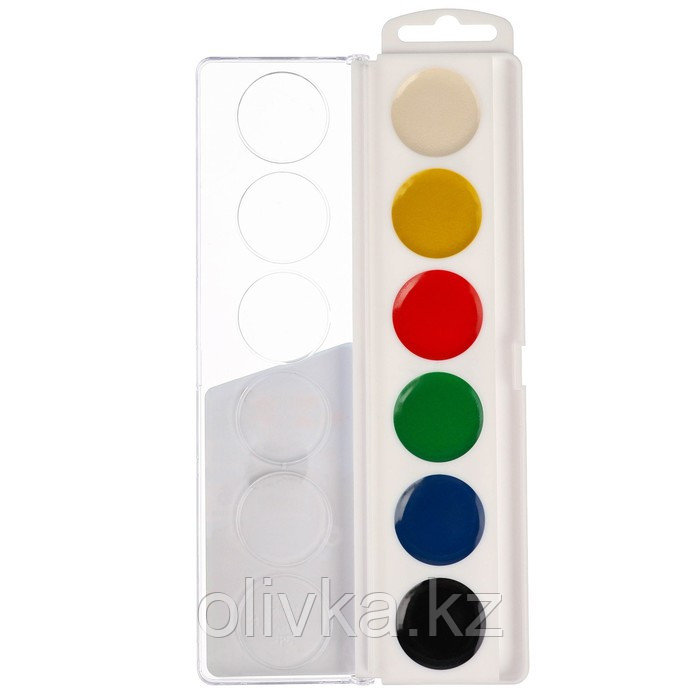 Краски акварельные "Тачки", 6 цветов, без кисти, Тачки - фото 3 - id-p113957602