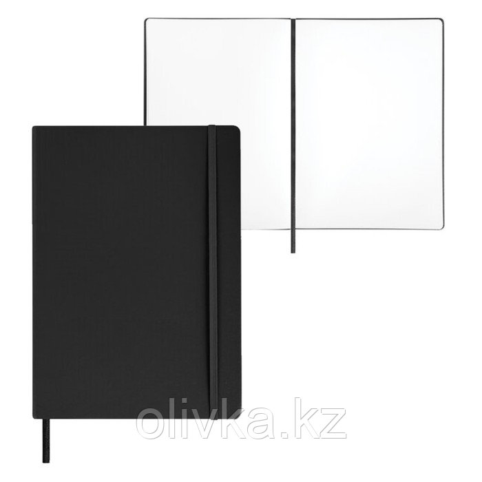 Скетчбук 21 х 29,7 мм, 80 листов, BRAUBERG ART CLASSIC, 140 г/м2, обложка чёрная, 113184 - фото 1 - id-p113955767