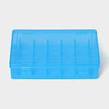 Бокс пластиковый для хранения ниток, 24 ячейки, 28×19,5×6 см, цвет МИКС, фото 2