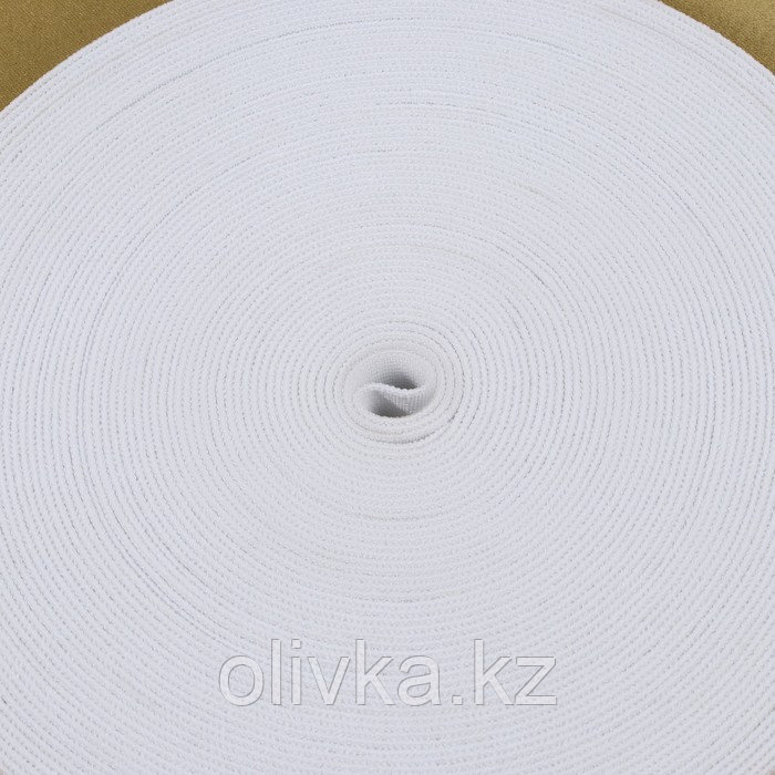 Резинка бельевая, 20 мм, 20 м, цвет белый - фото 2 - id-p113959460
