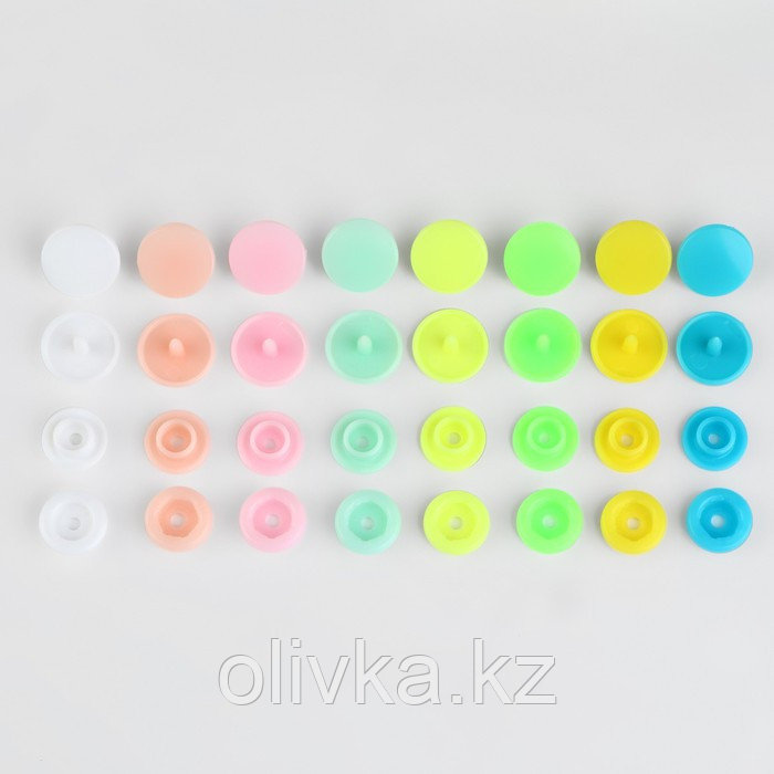 Набор пластиковых кнопок d = 12 мм, 150 шт, в органайзере, 17,5 × 10 × 2,2 см - фото 3 - id-p113954858