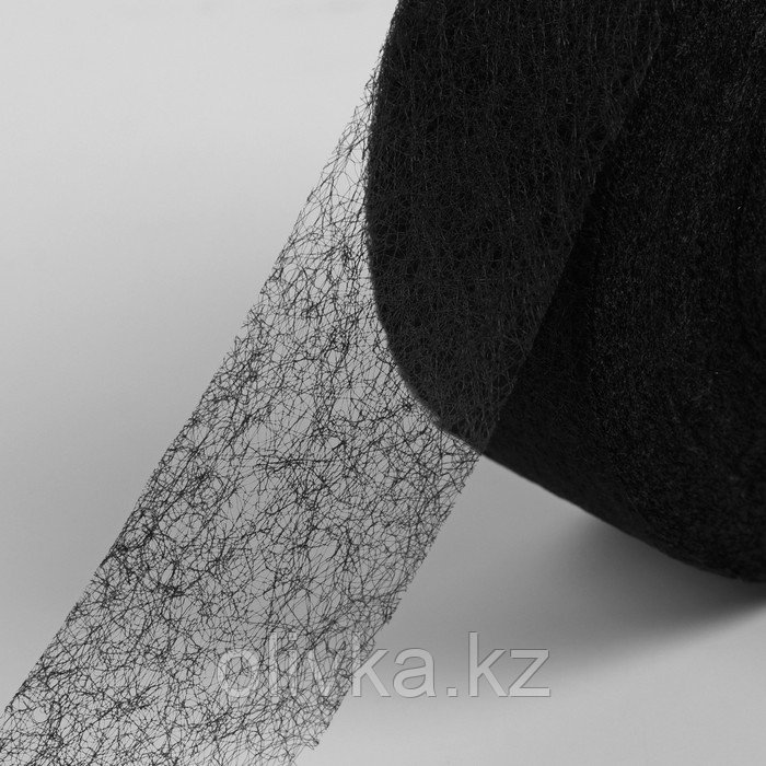 Паутинка клеевая, 40 мм, 73 ± 1 м, цвет чёрный - фото 1 - id-p113946036