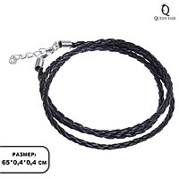 Основа-ожерелье 65 см, цвет чёрный