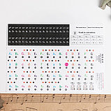 Цветные наклейки на клавиши пианино, фото 2