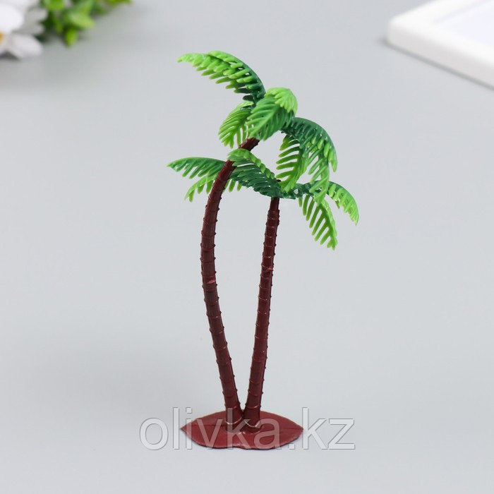 Декор для создания миниатюр (деревья) "Две пальмы" 14 см - фото 3 - id-p113959483