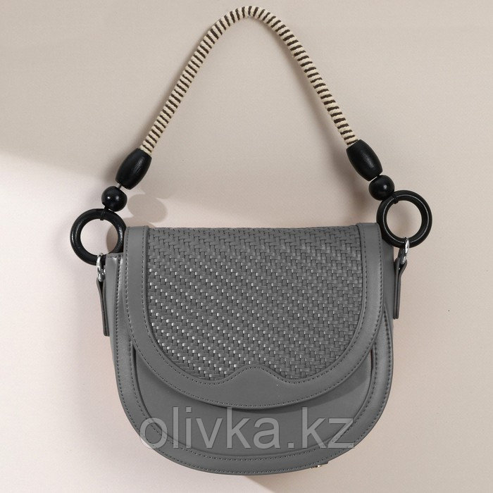Ручки для сумки, 2 шт, вощёный шнур, 46 ± 1 × 4,5 см, цвет чёрный - фото 4 - id-p113947190