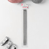 Спицы для вязания, чулочные, d = 4,5 мм, 25 см, 5 шт, фото 3